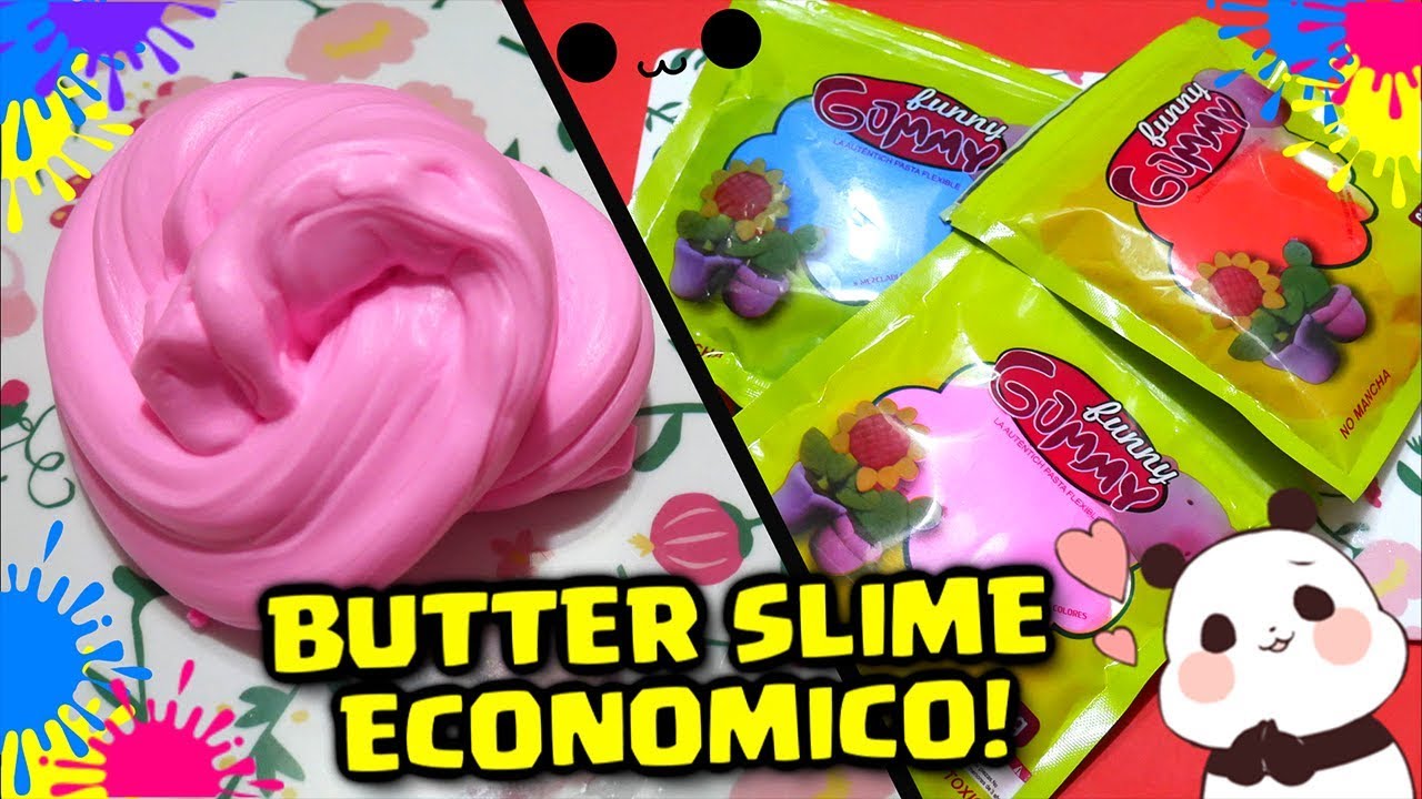NUOVO BUTTER SLIME ECONOMICO! Come sarà? Reazione Pasta Flessibile Funny Gommy! By FrancyDreams