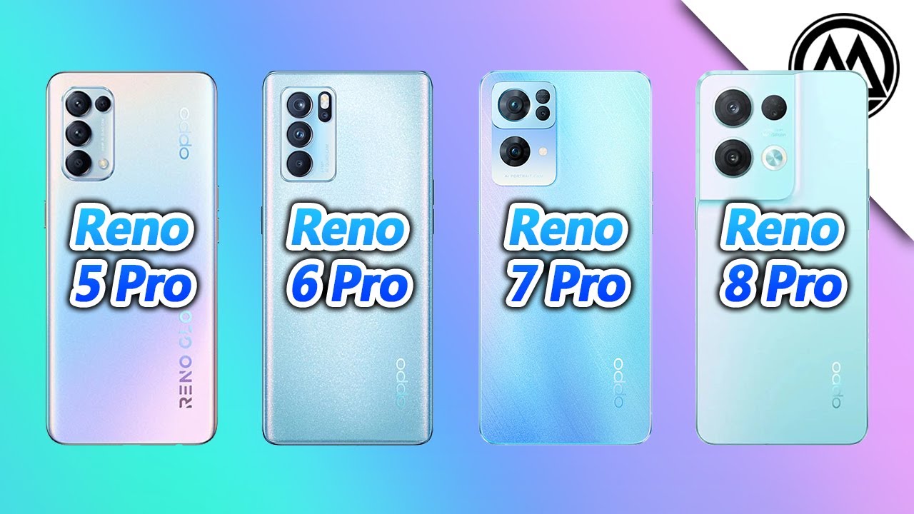 Oppo Reno 5 Pro vs Oppo Reno 6 Pro vs Oppo Reno 7 Pro vs Oppo Reno 8 Pro