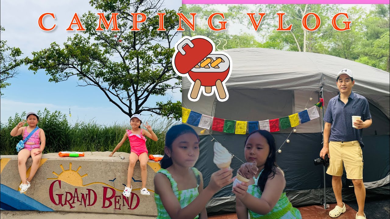 FIRST CAMPING ⛺️ OF THE YEAR|| PINERY PROVINCIAL PARK|| GRAND BEND || TIBETAN VLOGGER TORONTO 🇨🇦