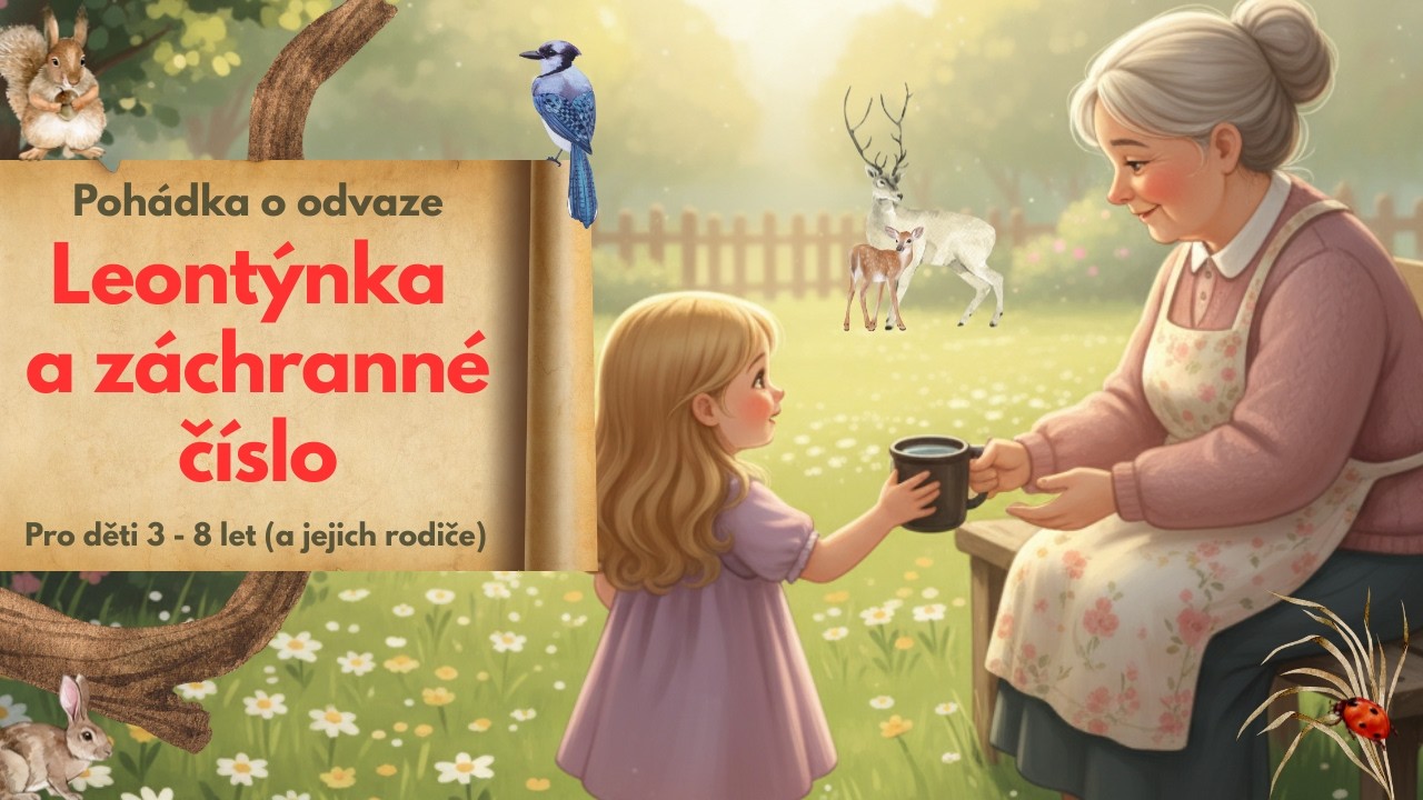 Leontýnka a záchranné číslo | Pohádky ze šumavských hor  | Pro děti 3-8 let