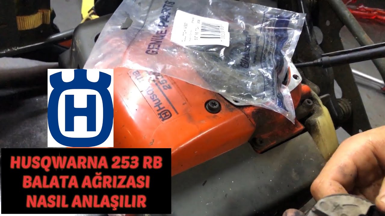 HUSQVARNA 253 RB YAN SANAYİ BALATA TAKMAYIN /ELİNİZDE KALMASIN#HUSQVARNA#HUSQVARNA 253 RB CUTTER
