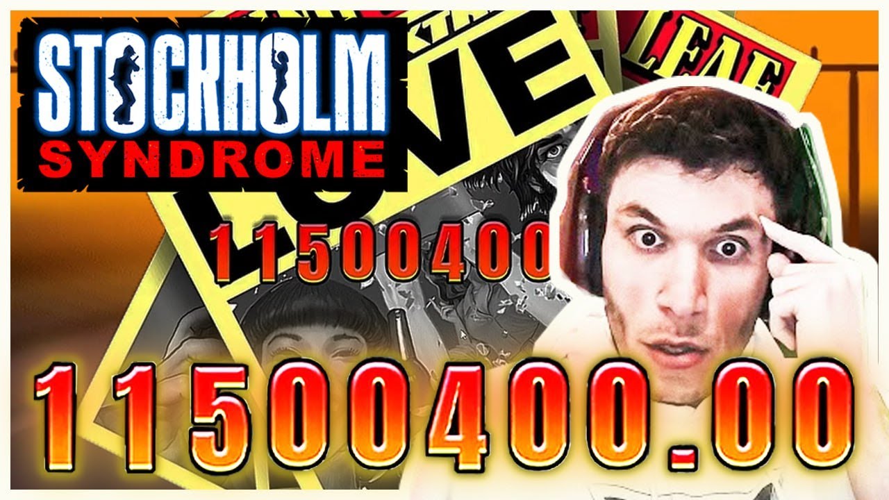 FIRST 28 873x MAX WIN ON STOCKHOLM SYNDROME SLOT!