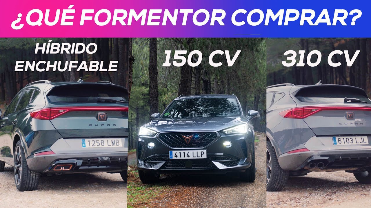 PRUEBA CUPRA FORMENTOR VZ/TSI/PHEV | ¿Cuál hay que comprar? | Coches SoyMotor.com