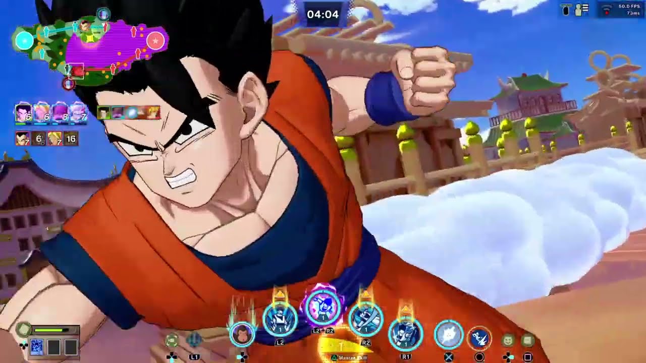 Dragon Ball: Gekishin Squadra (PS4) - Standard Battle #654 (Ult Gohan)