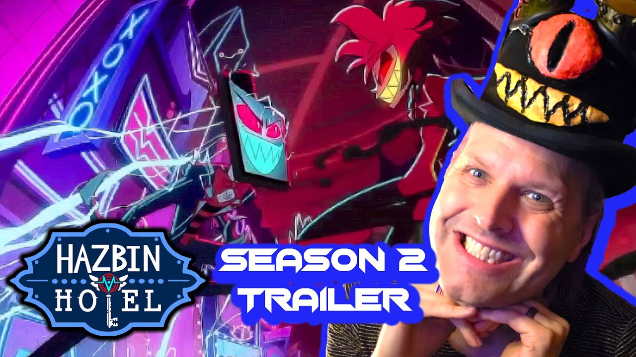COSPLAYER REACTS TO HAZBIN HOTEL - SEASON 2 OFFICIAL TRAILER