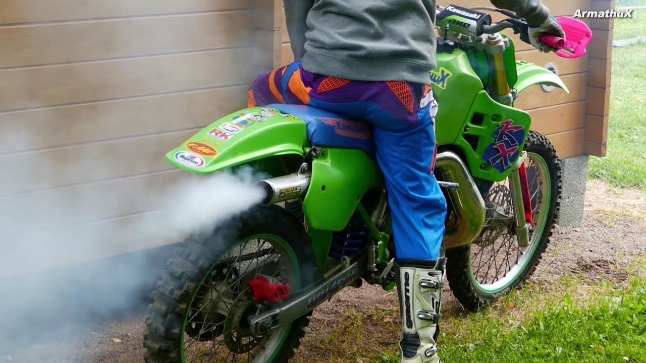 Kawasaki KX500 2-Stroke - Summer Coldstart (Raw Sounds)