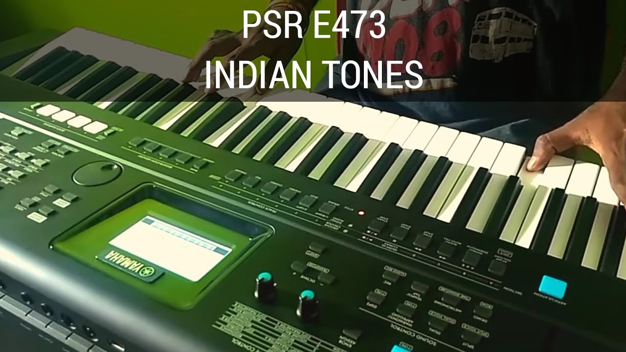 YAMAHA psr e-473 indian tone and style demo with bollywood | hollywood songs