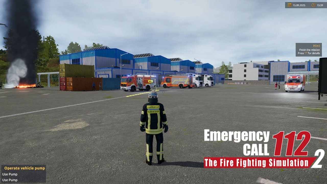 Depo Arkasında Büyük Yangın | Emergency Call 112 – The Fire Fighting Simulation 2