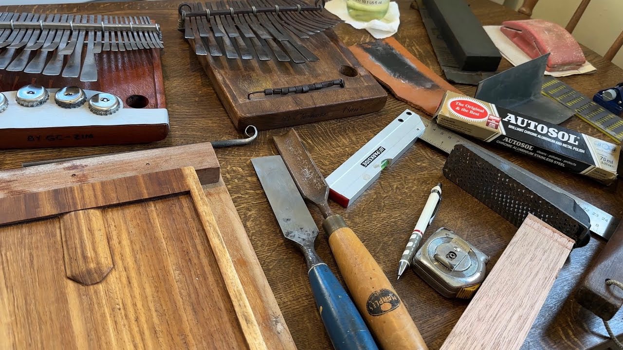 Mbira Making Diary 1 🪚 How To Carve The Mbira Soundboard ‘Gwariva’ (Woodworking Tools + Tips)