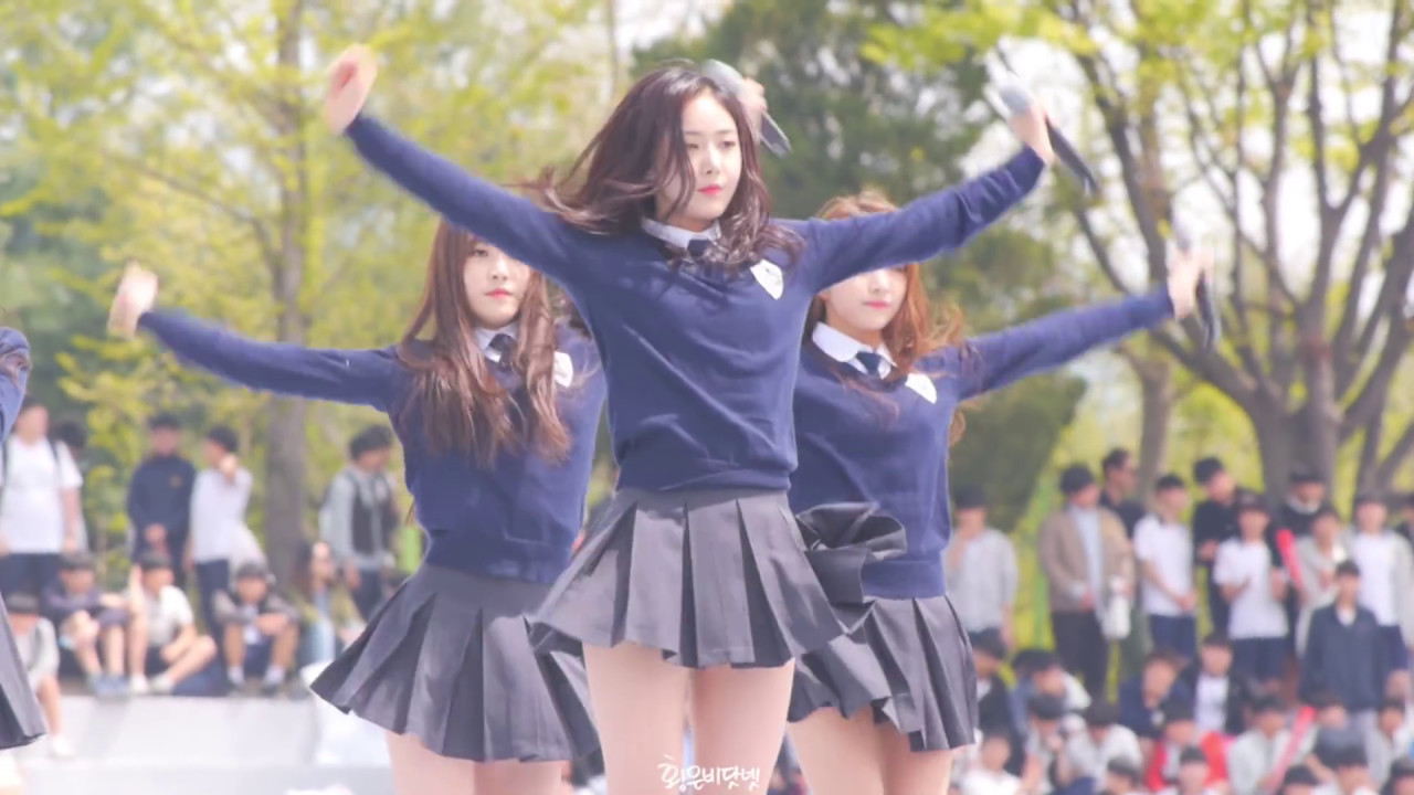 160428 경기도민체육대회 여자친구 시간을 달려서 신비 직캠