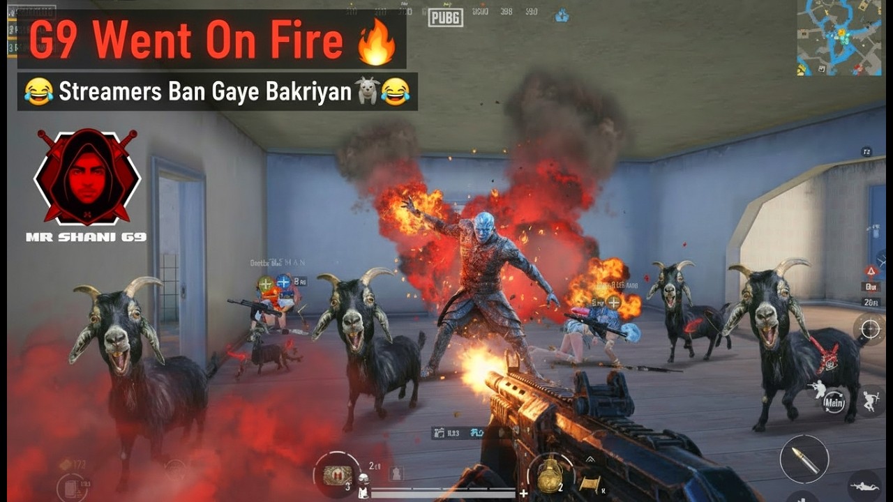 PRO STREAMERS Fight Me… Funny Movement | SALA JHUKE GA NI 😈
