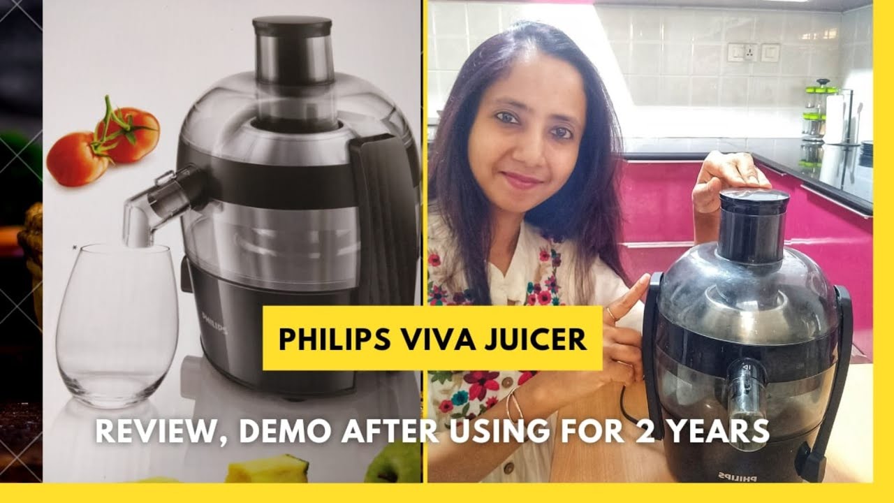 Juicer (Philips Viva Collection) - Review and Demo after using for 2 years. Is this the best juicer?