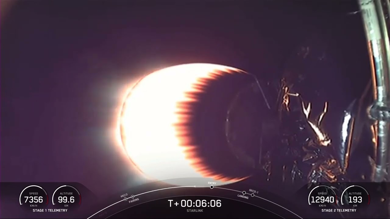SpaceX Starlink 4-6 launch and the 10th flight of B1060 from LC-39A.