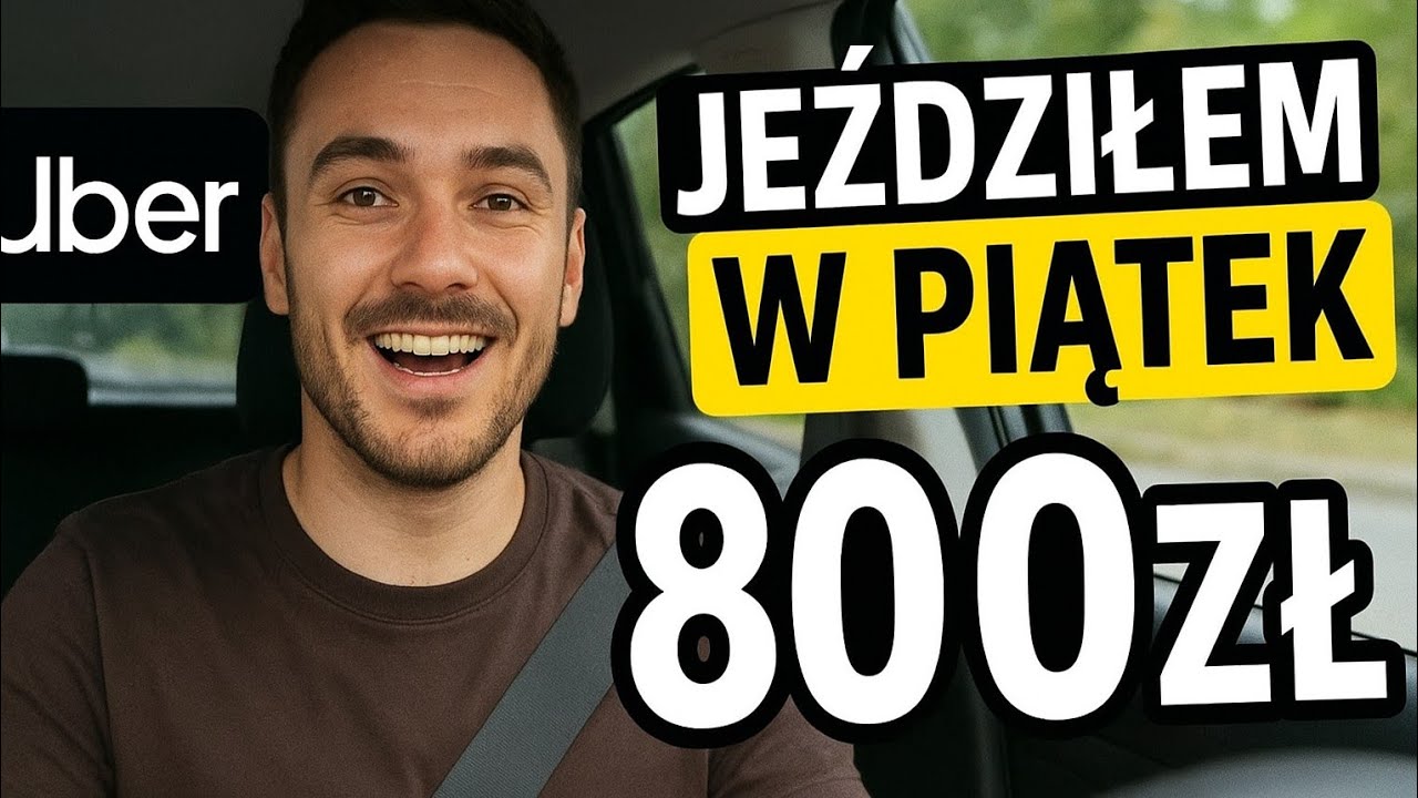 Piątek Piąteczek na Uber Drive ile zarobku w 12h