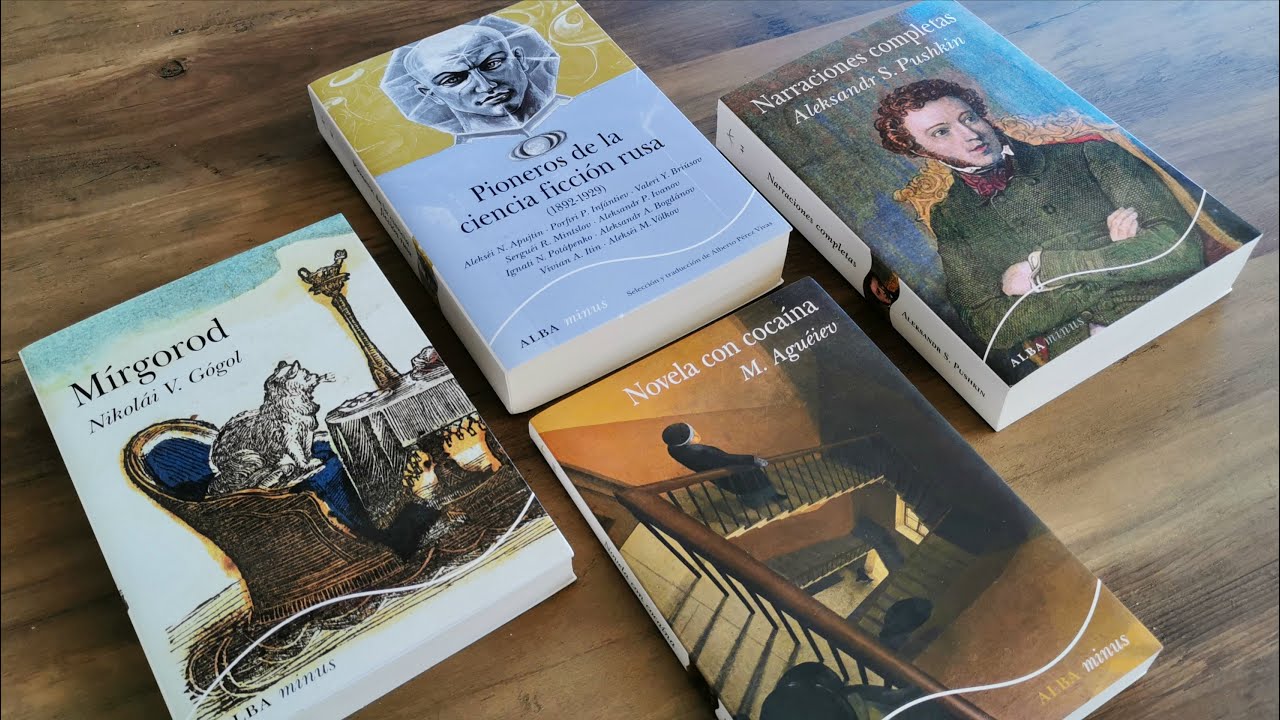 #Unboxing | Aguéiev, Pushkin, Gógol y Ciencia Ficción Rusa en Alba Minus