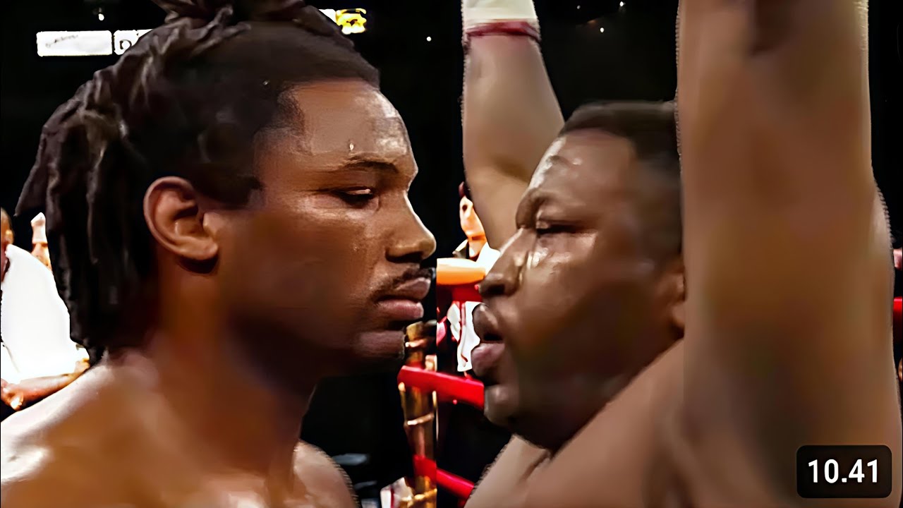 ( Adu kuat mode klasik ): Lennox Lewis vs Ray Mercer _ who is the Boss ??