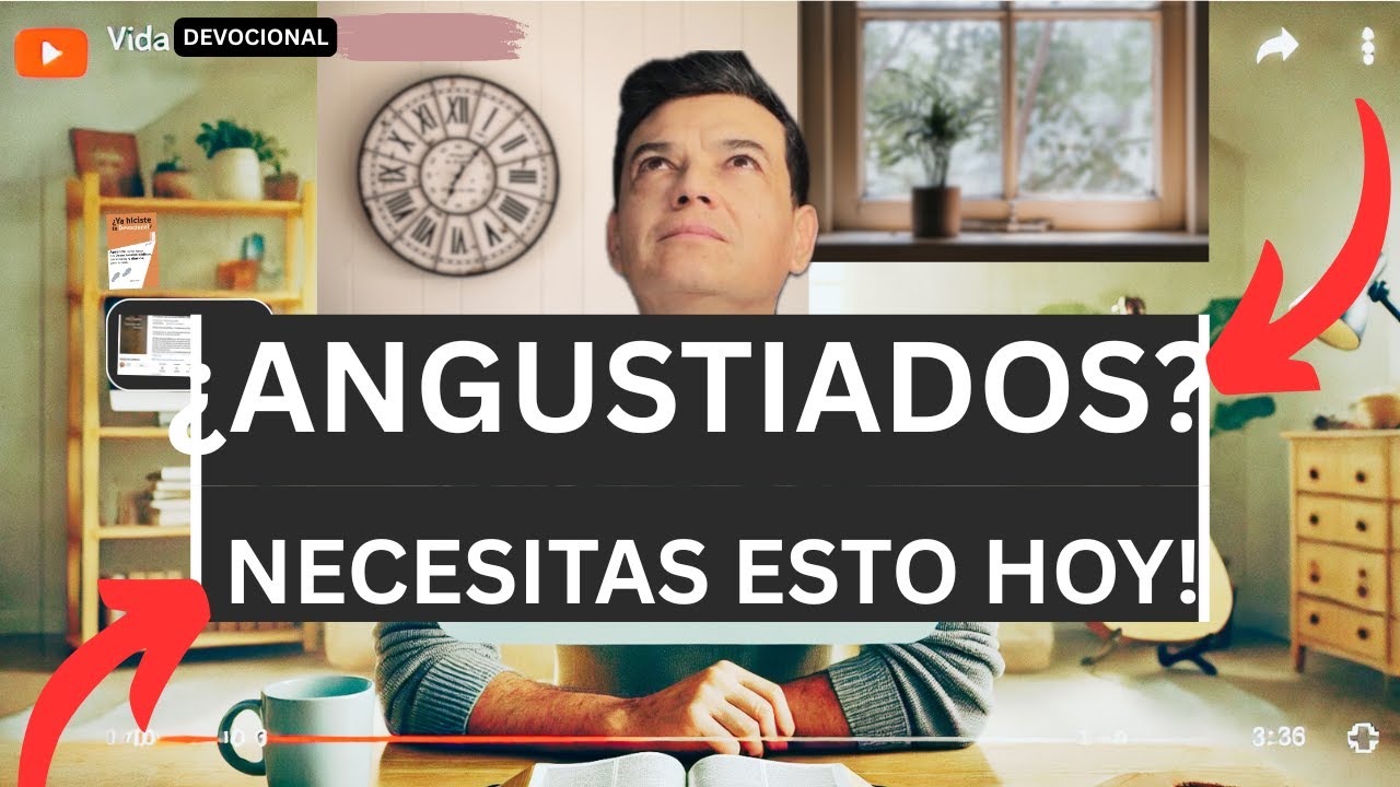 ¿Se sienten angustiados y cansados? _ Descubre cómo un Devocional trae la paz anhelada