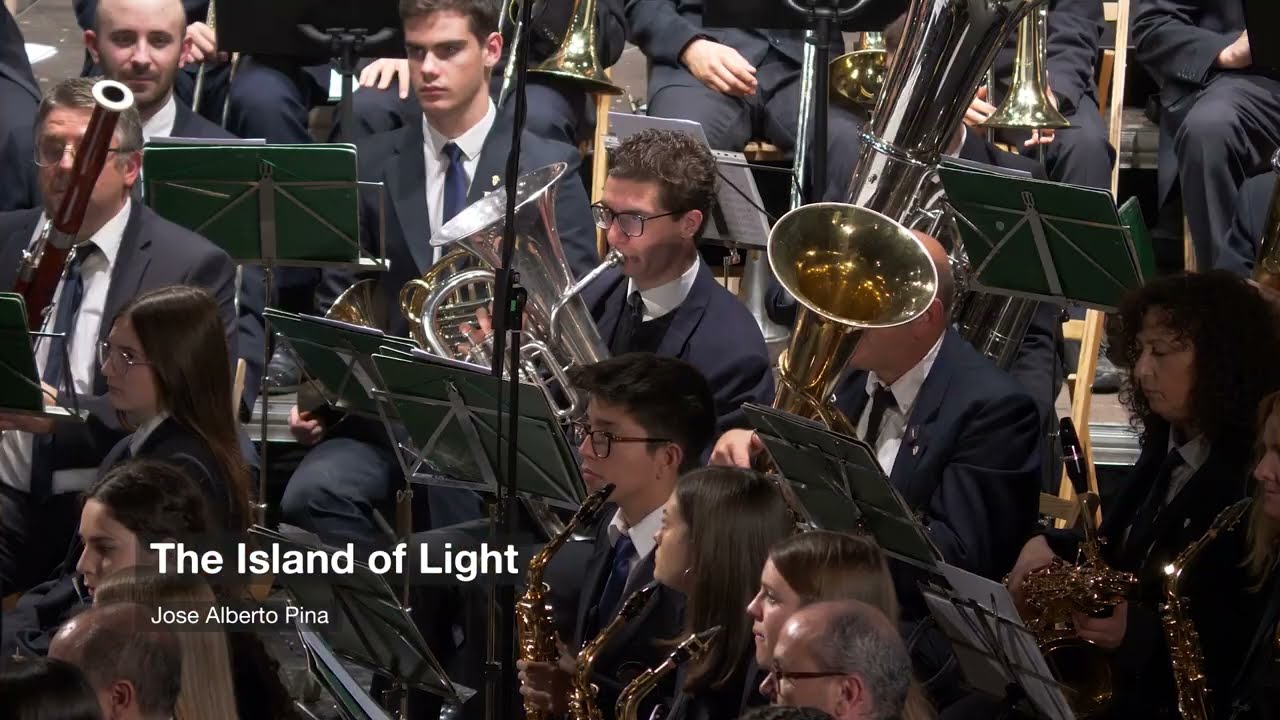 The Island of Light. Jose Alberto Pina. Banda Sinfónica Santa Cecilia de Requena