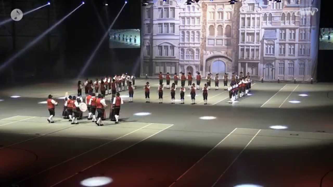 Internationale Taptoe Belgie 2014 - Musikverein Altenhof am Hausruck