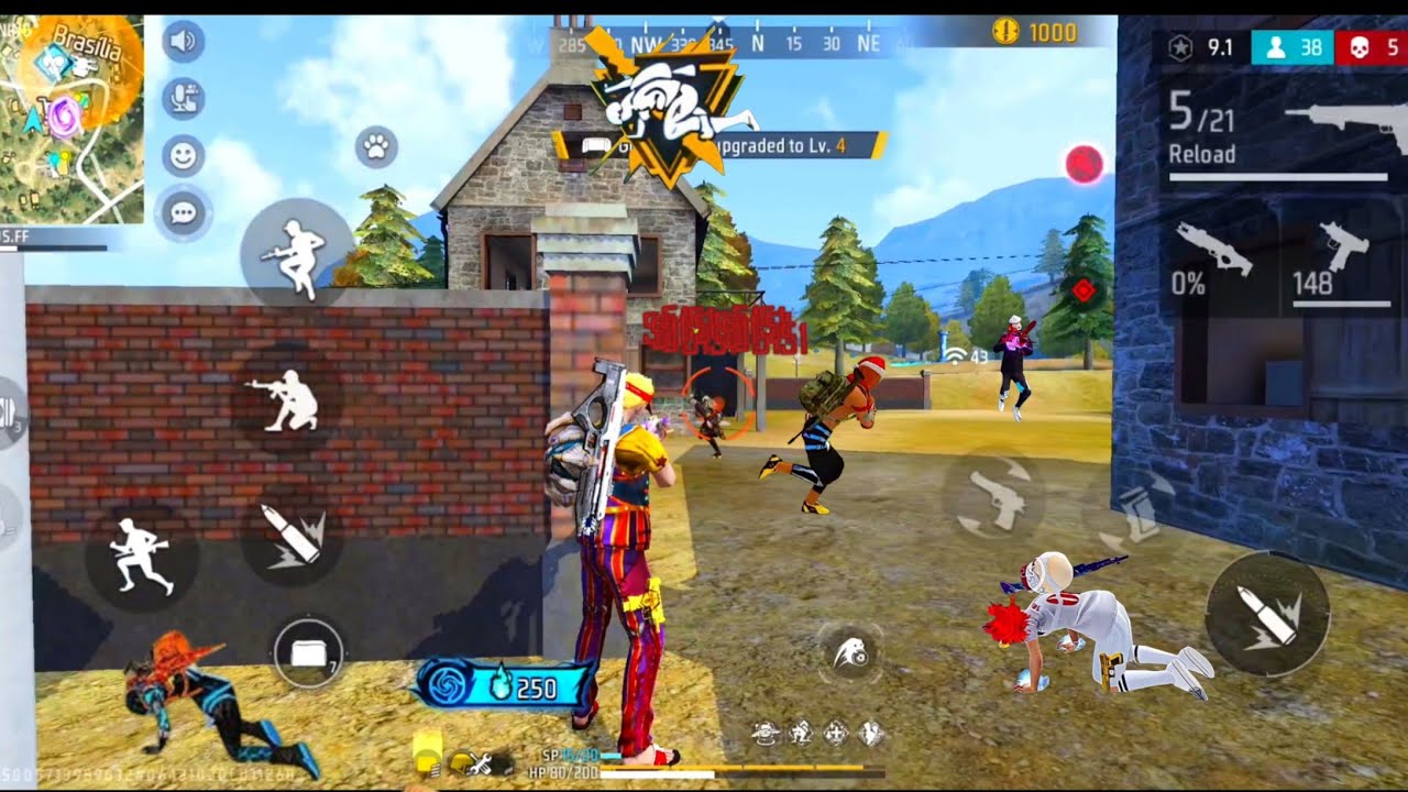 21 KILLS 🎯 Fastest Mobile Player ⚡ | Solo Vs Squad Epic Full Gameplay | Free Fire MAX 📲