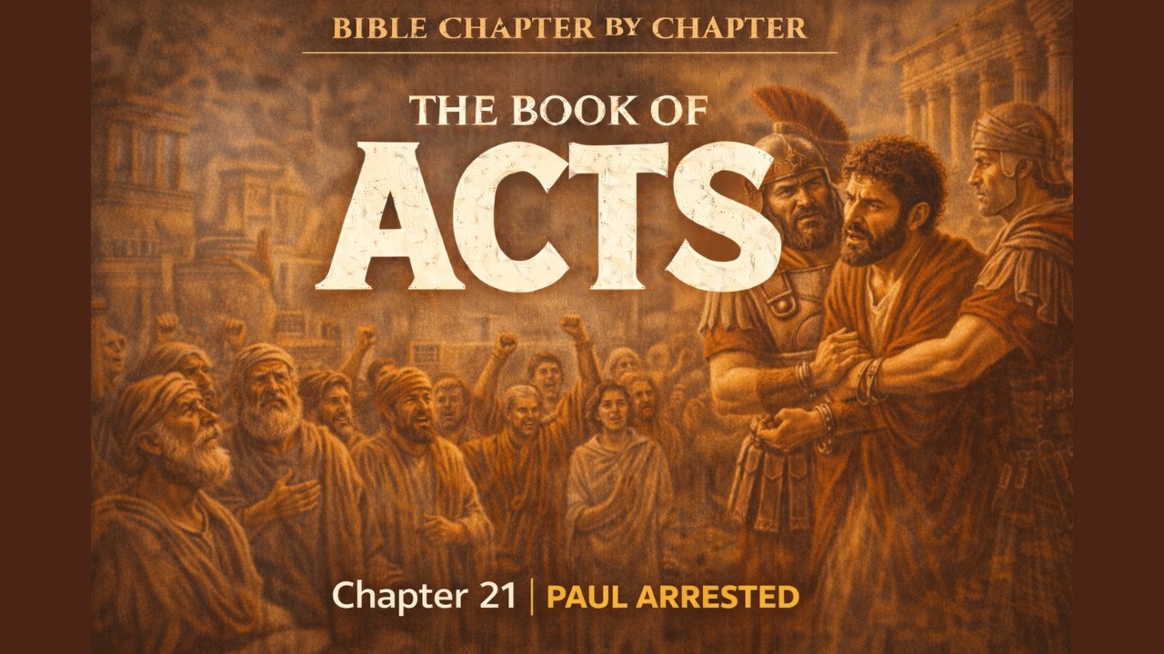 They Tried to Stop Him But God Had Other Plans | Acts Chapter 21 Prophecy and Paul’s Arrest