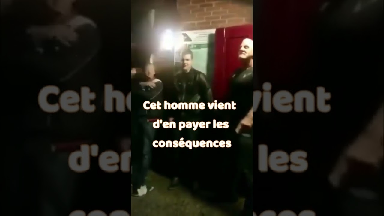 Quand tu touche un videur !