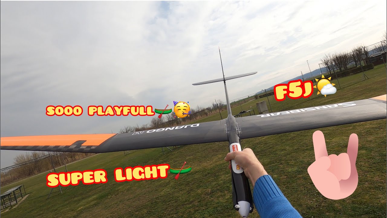 playing with rc glider❤️🤩🤷‍♂️sansibear django22 M🦾💫