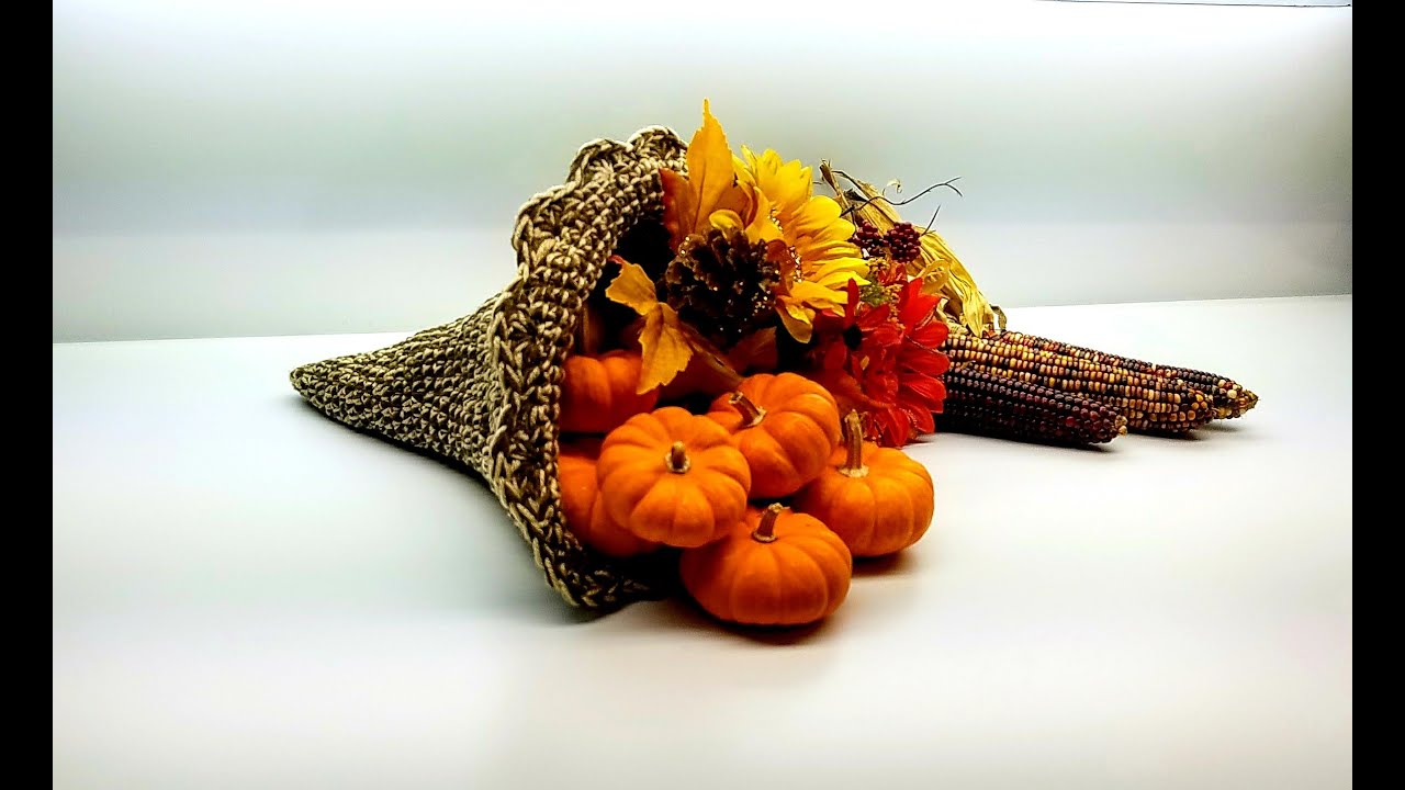 Easy Crochet Cornucopia