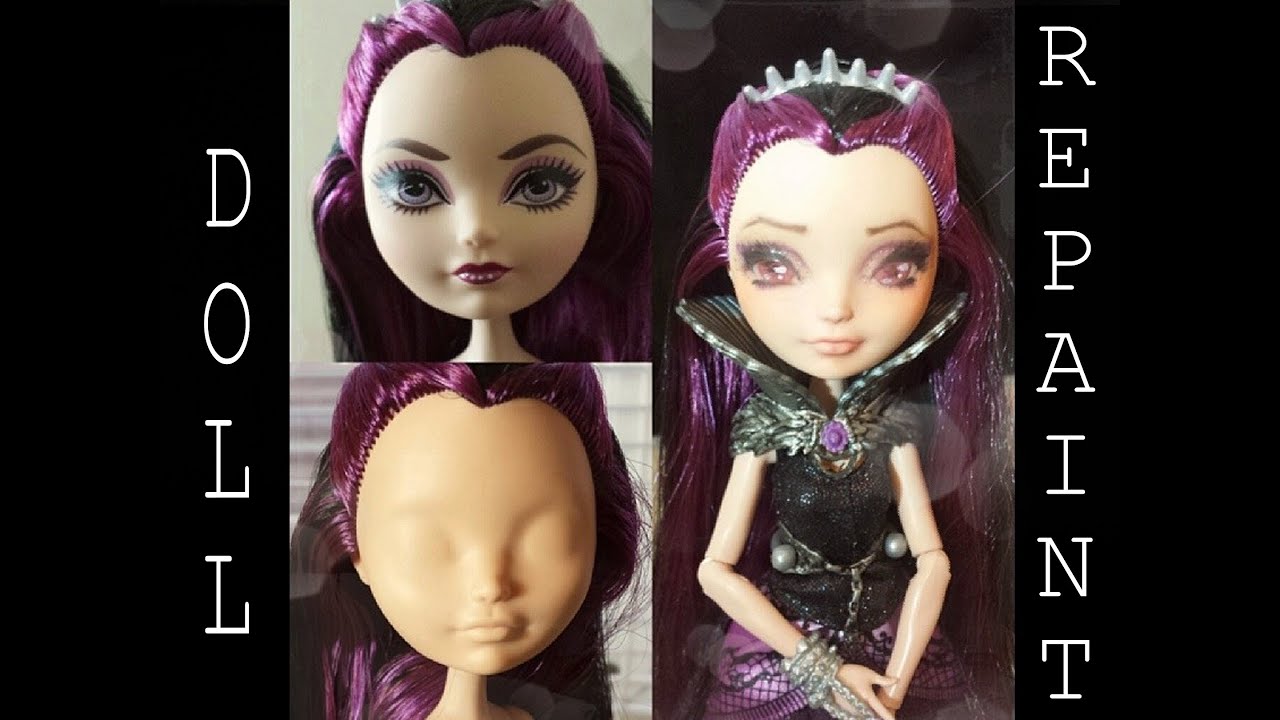 Ever After High doll (Raven Queen) Repaint