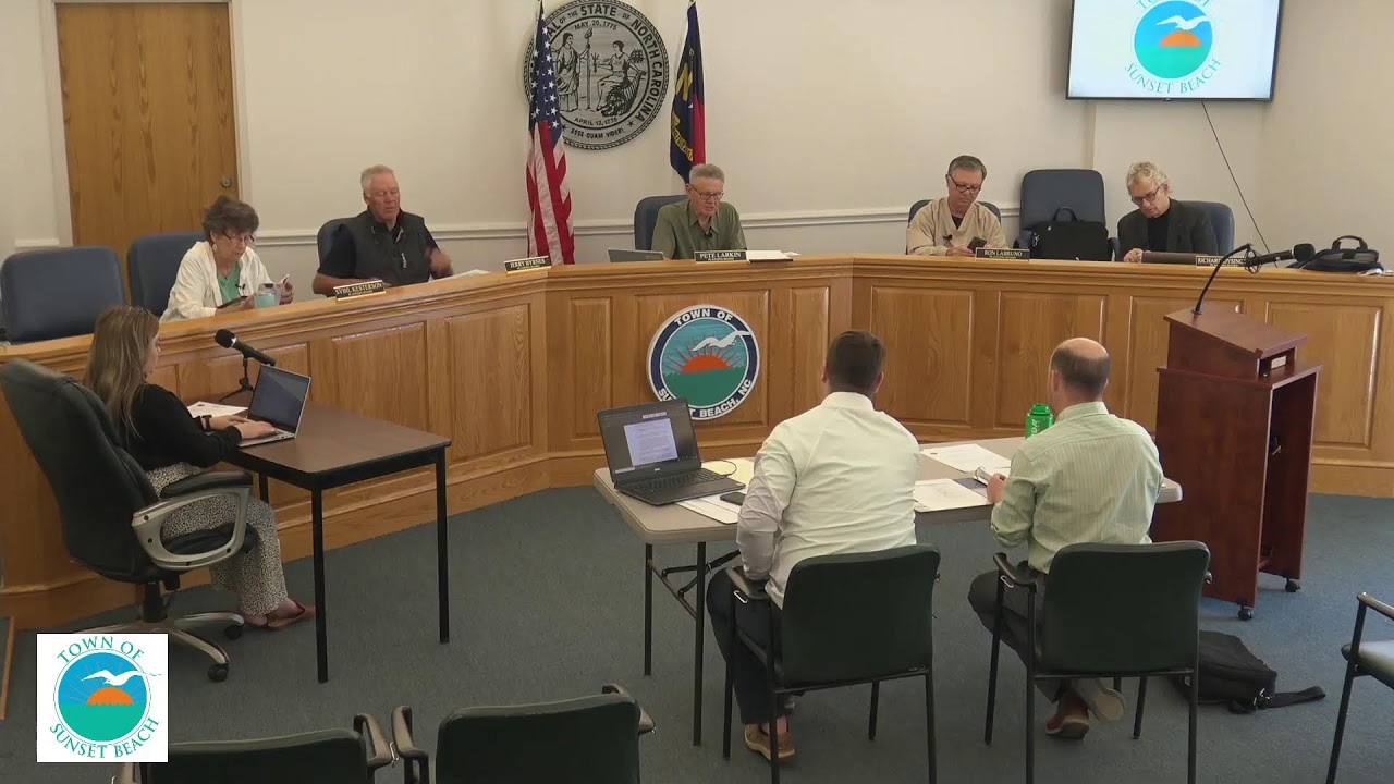 Town of Sunset Beach Planning Board Special Meeting  03-17-2022
