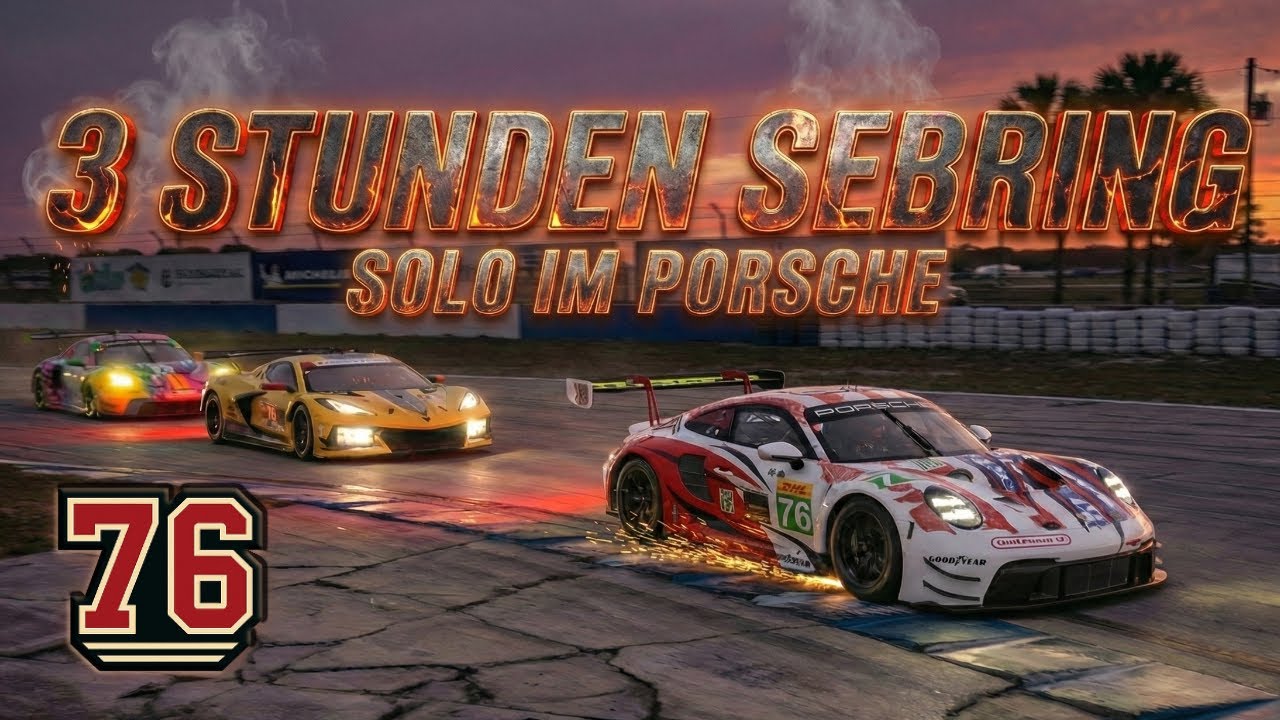 3H Sebring Solo | LIVE | Le Mans Ultimate (LMU) | Deutsch Simracing