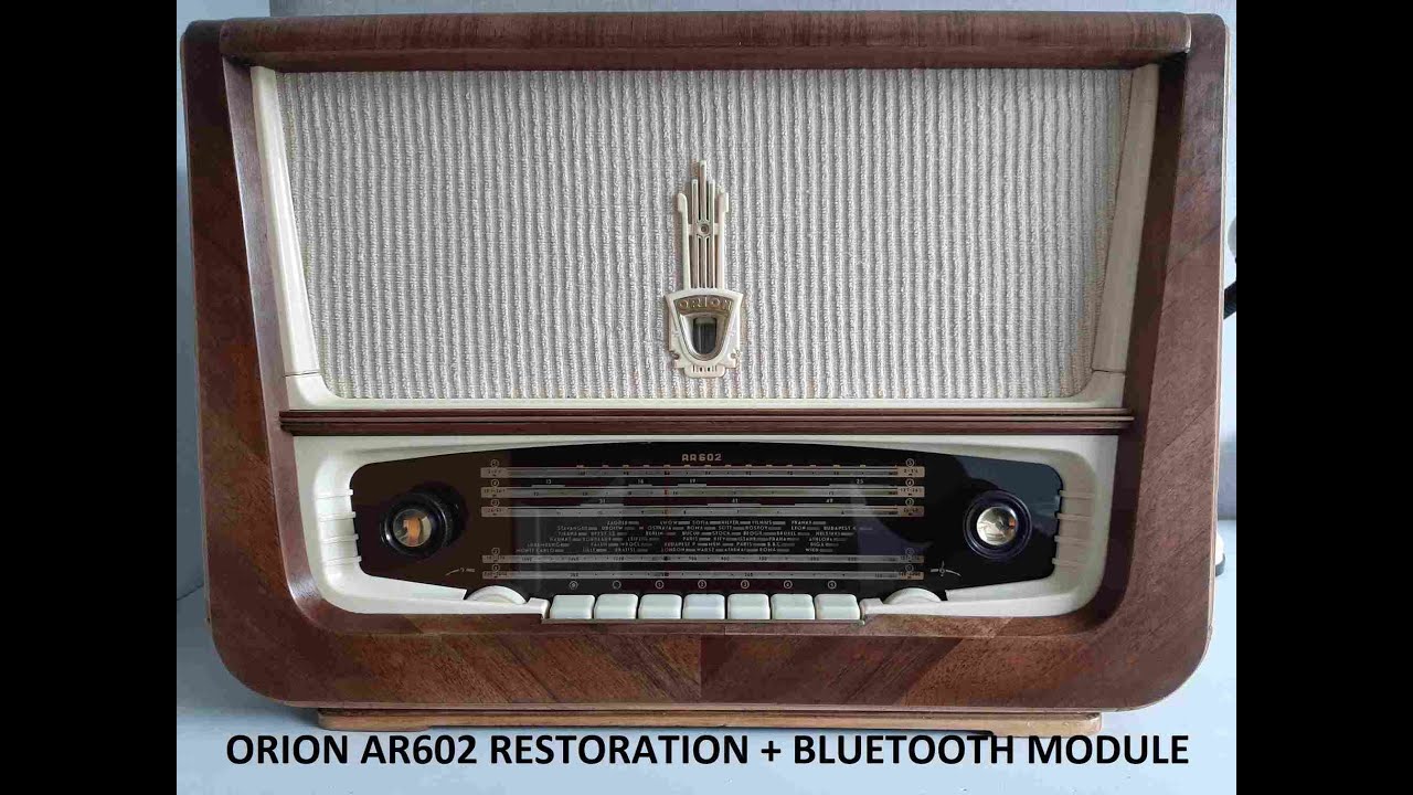 Orion AR602 radio restoration