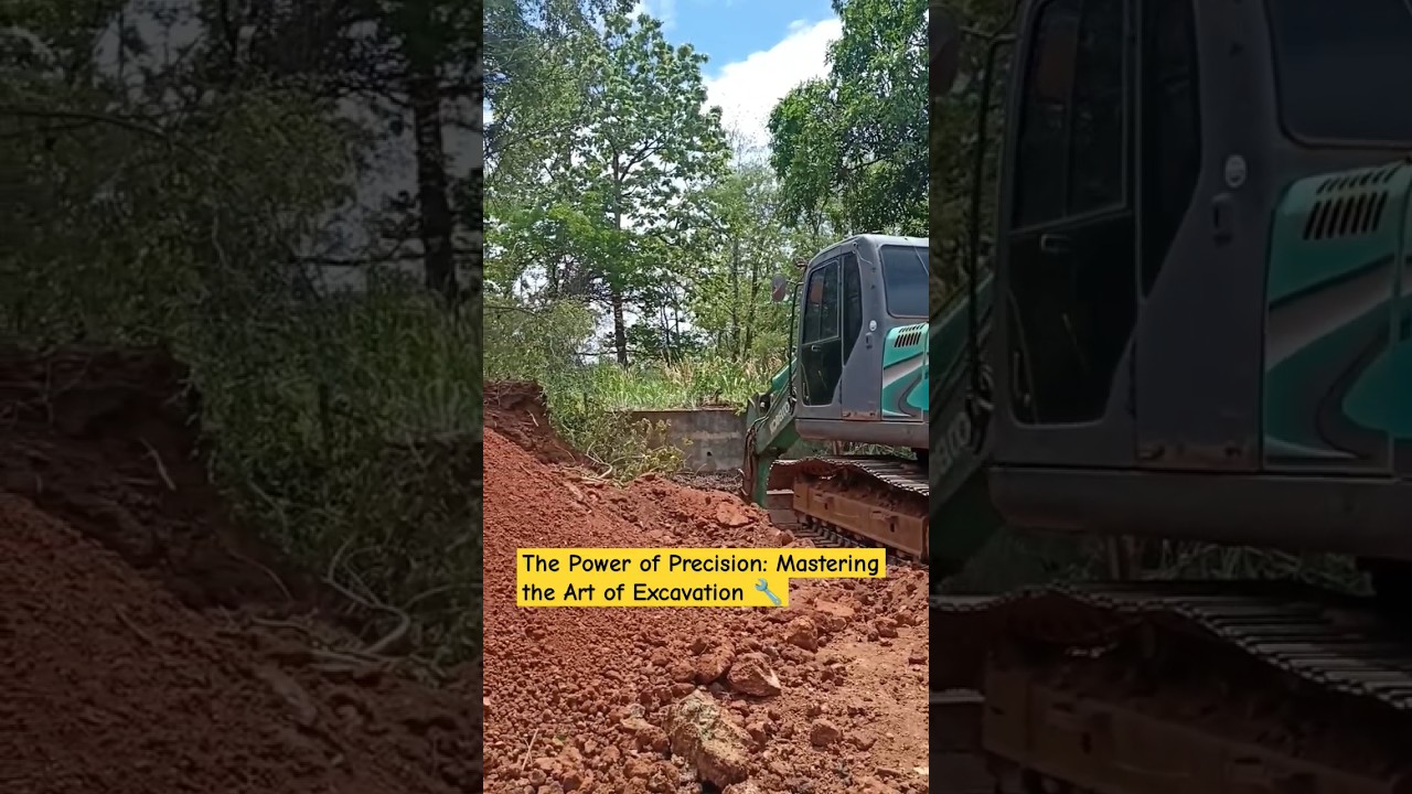 The Power of Precision: Mastering the Art of Excavation 🔧