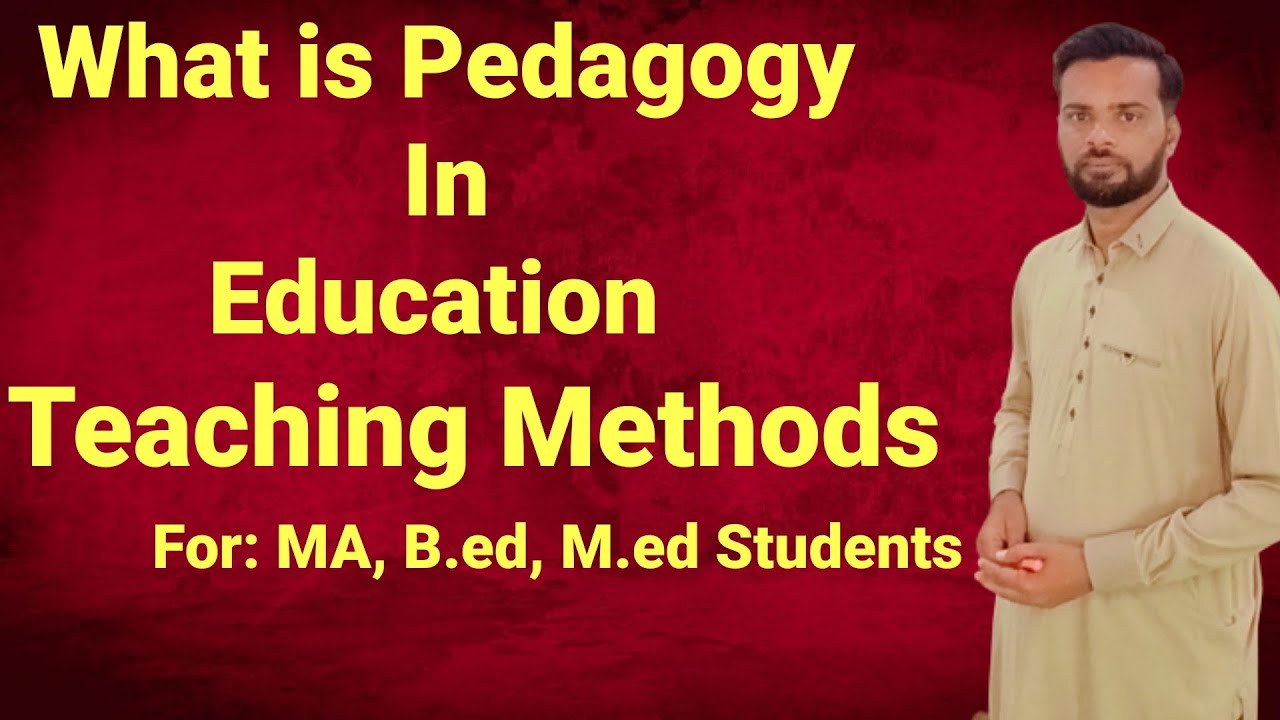 What is Pedagogy in Education/#education #pedagogia , Notes for MA, B.Ed Education Students