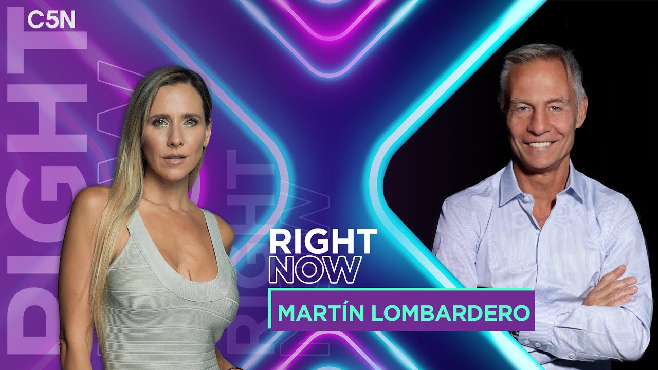 MARTÍN LOMBARDERO en RIGHT NOW