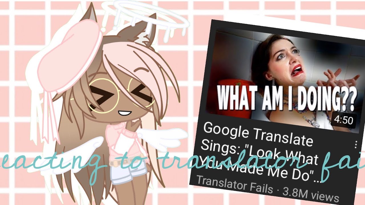 Reacting to translator fails