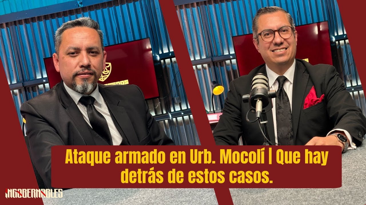 At*que armado en Urb. Mocolí | Que hay detrás de estos casos.
