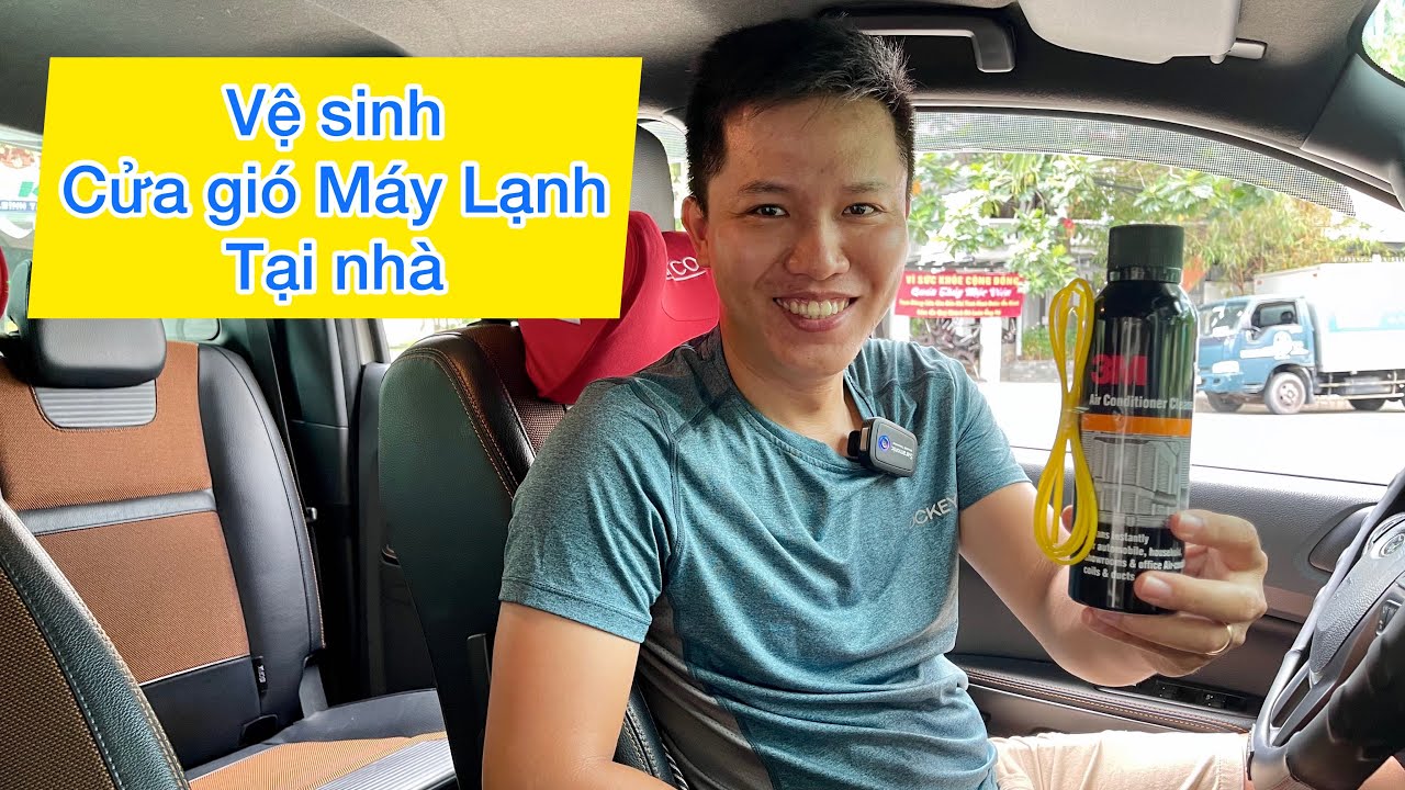 Vệ sinh điều hòa ô tô mùa Covid - 19 tại nhà - 3M Air Conditioner Cleaner Foam