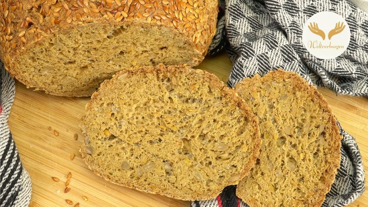 Такой хлеб без муки не купить, пеките веганский и безглютеновый хлеб!
