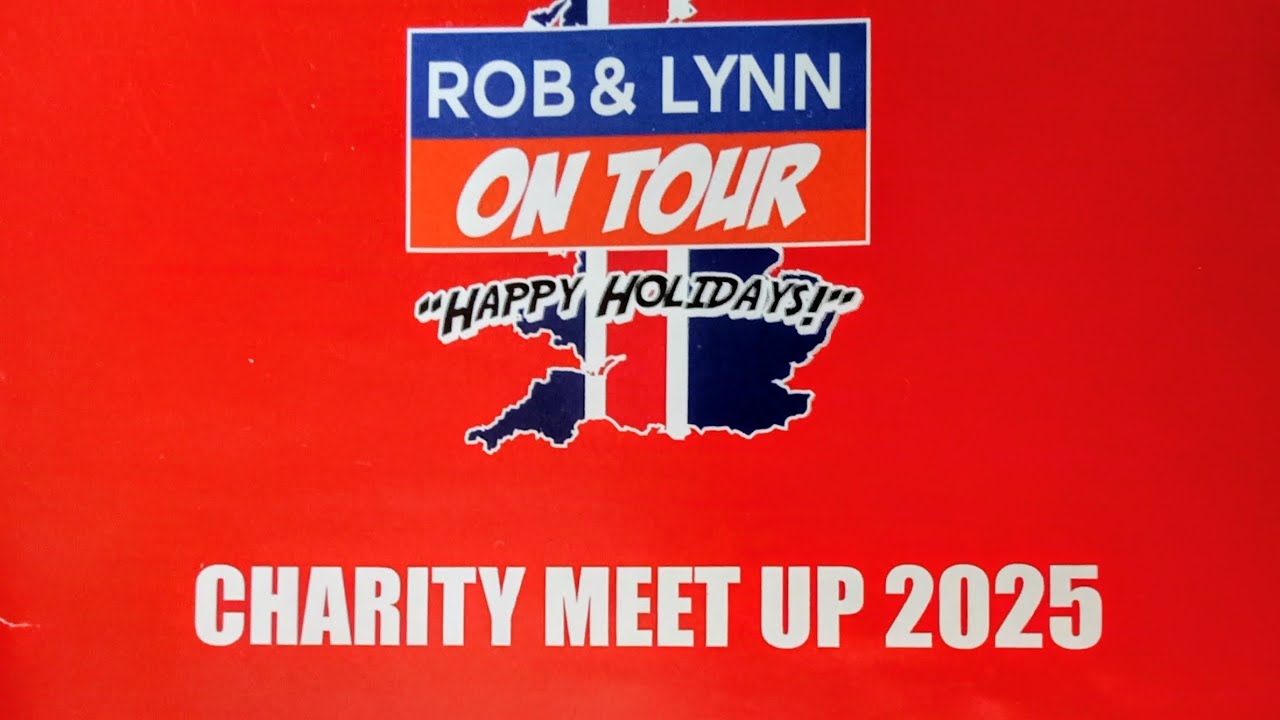 Rob and Lynn charity meet up  race against dementia 2025 day 2