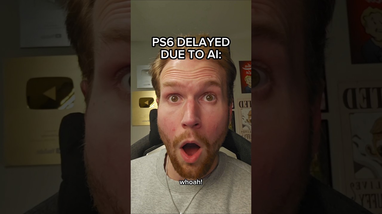Выход PS6 отложен из-за искусственного интеллекта #shorts