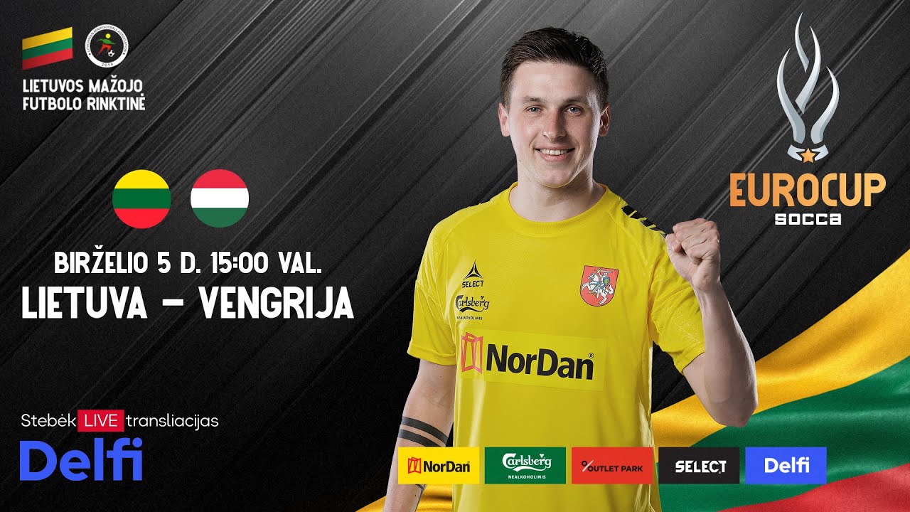 2025 m. Europos mažojo futbolo čempionatas: Lietuva - Vengrija