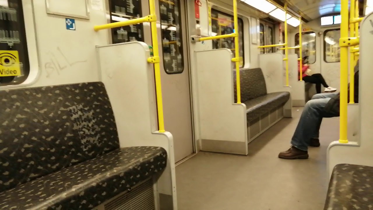 U-Bahn Berlin Mitfahrt von Kaiserdamm bis Ruhleben Teil 3 im A3L92 +Mitfahrt im Aufzug