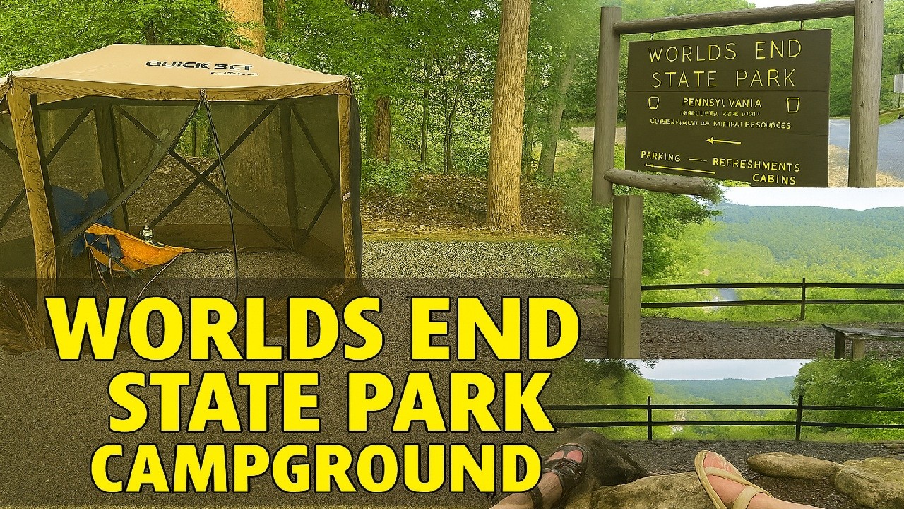 Worlds End State Park Campground Tour & Park Amenities (All You Need To Pick Out a Site For CAMPING)