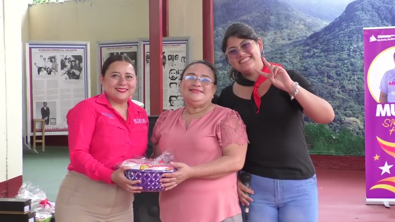ADULTAS MAYORES DE MATAGALPA CELEBRAN EL DIA INTERNACIONAL DE LA MUJER