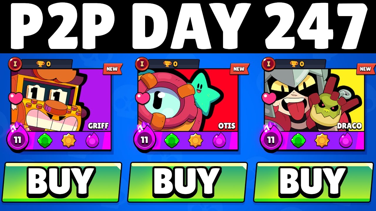 I Bought 12 MAXED Brawlers!  - (P2P #18)
