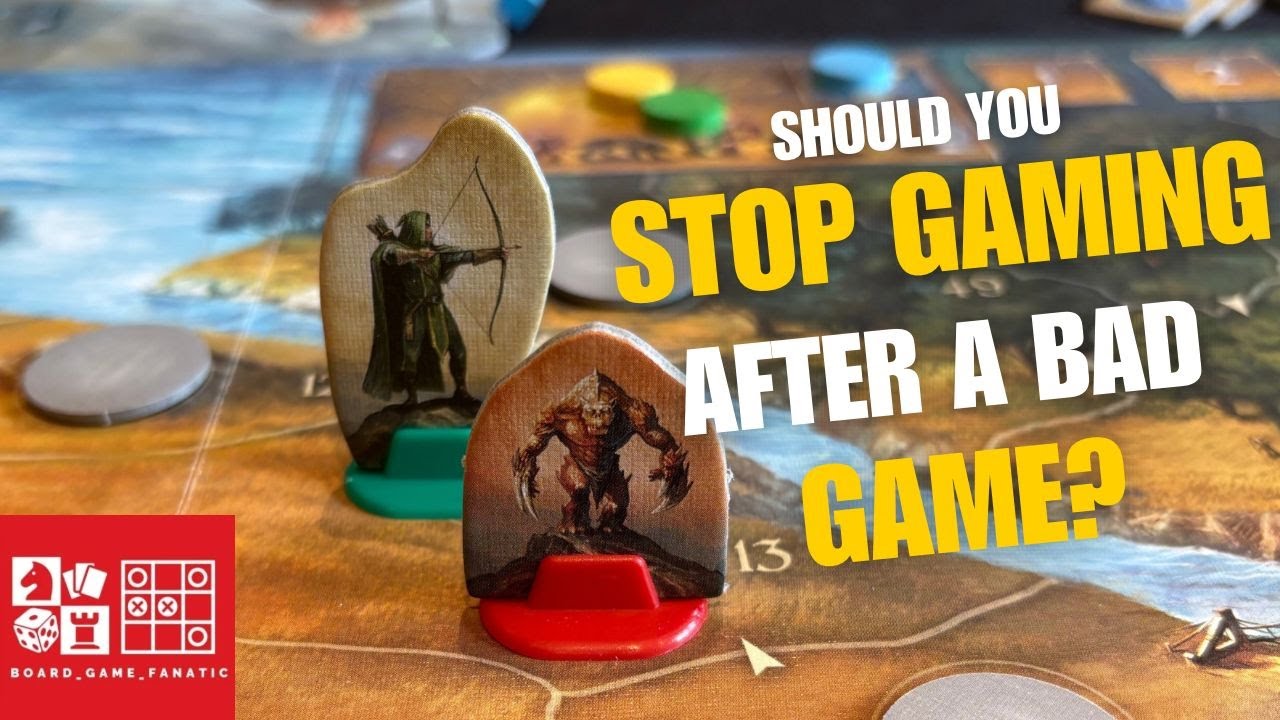 Stop Gaming After a Bad Game