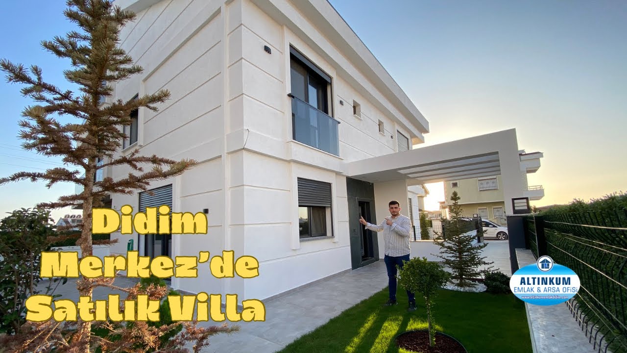 Didim Efeler’de 3 Oda 1 Salon Tripleks Lüks Villa | Müstakil Bahçeli | #Didim #VillaTuru