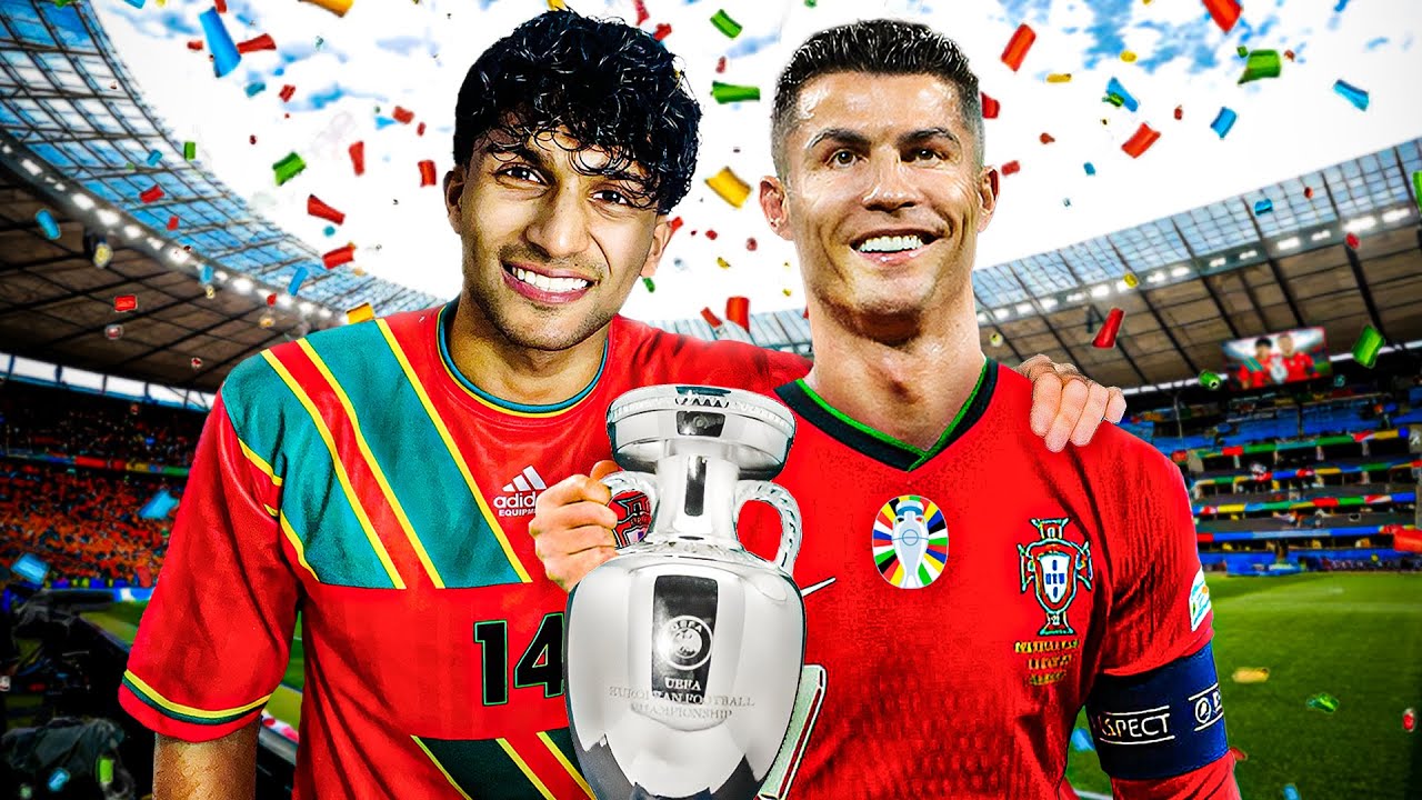I Helped CR7 to win EURO 2024🥺