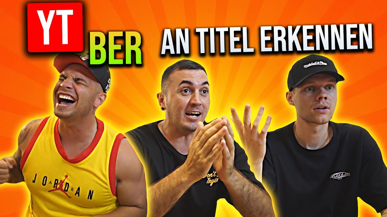 YOUTUBER am TITEL erkennen... mit Sascha und Pietro Lombardi